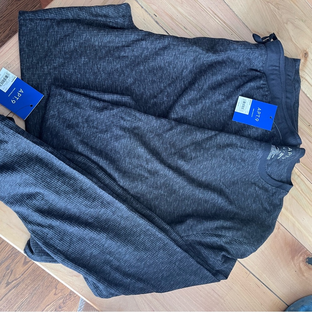 Apt. 9 Men's Charcoal PJ/Lounge Set